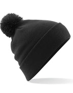B426 Beechfield Original Pom Pom Beanie - Black - B426