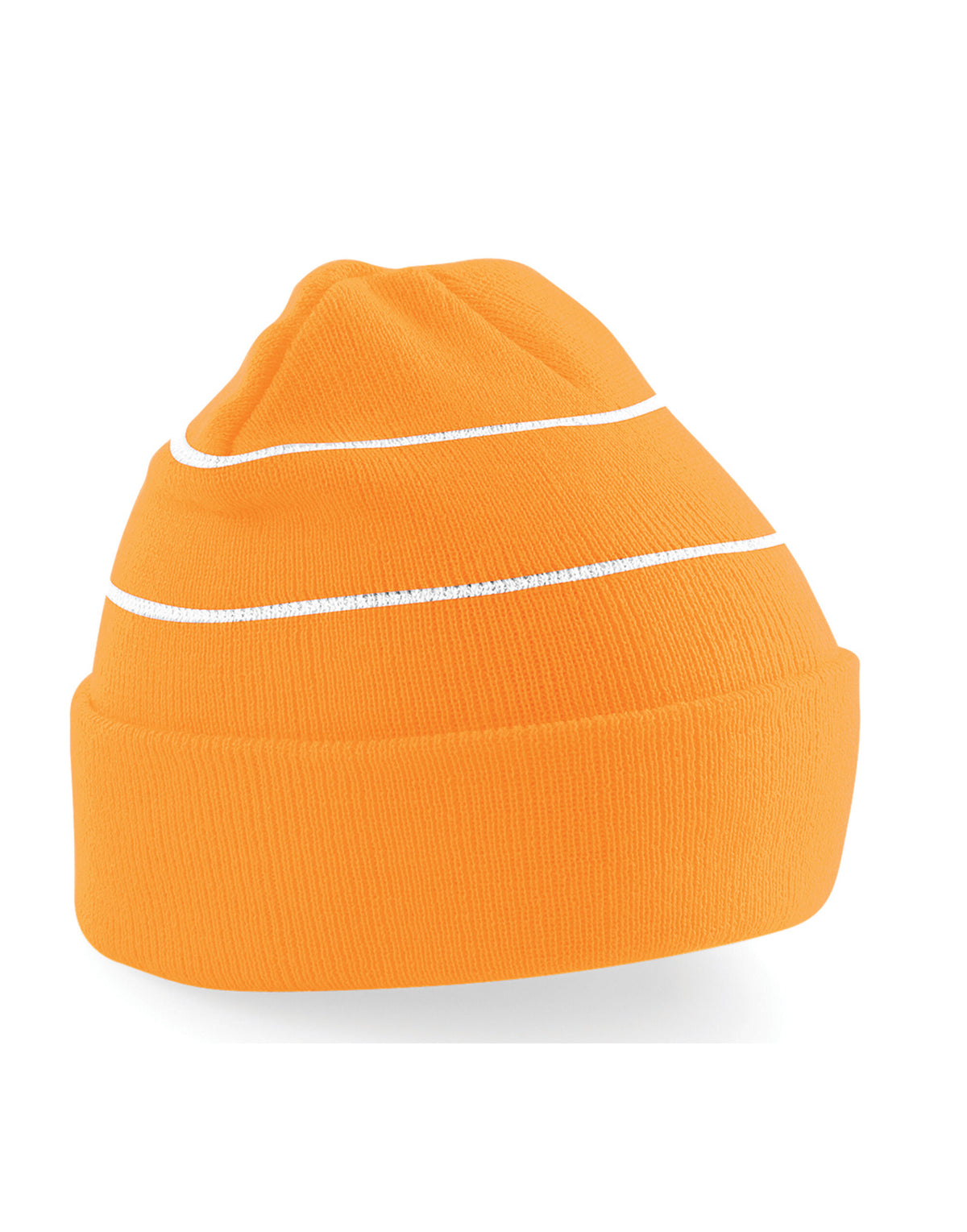 B42 Beechfield Enhanced-Viz Beanie - Fluoresent Orange - B42