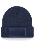 B440 Beechfield Thinsulate™ Patch Beanie - French Navy - B440