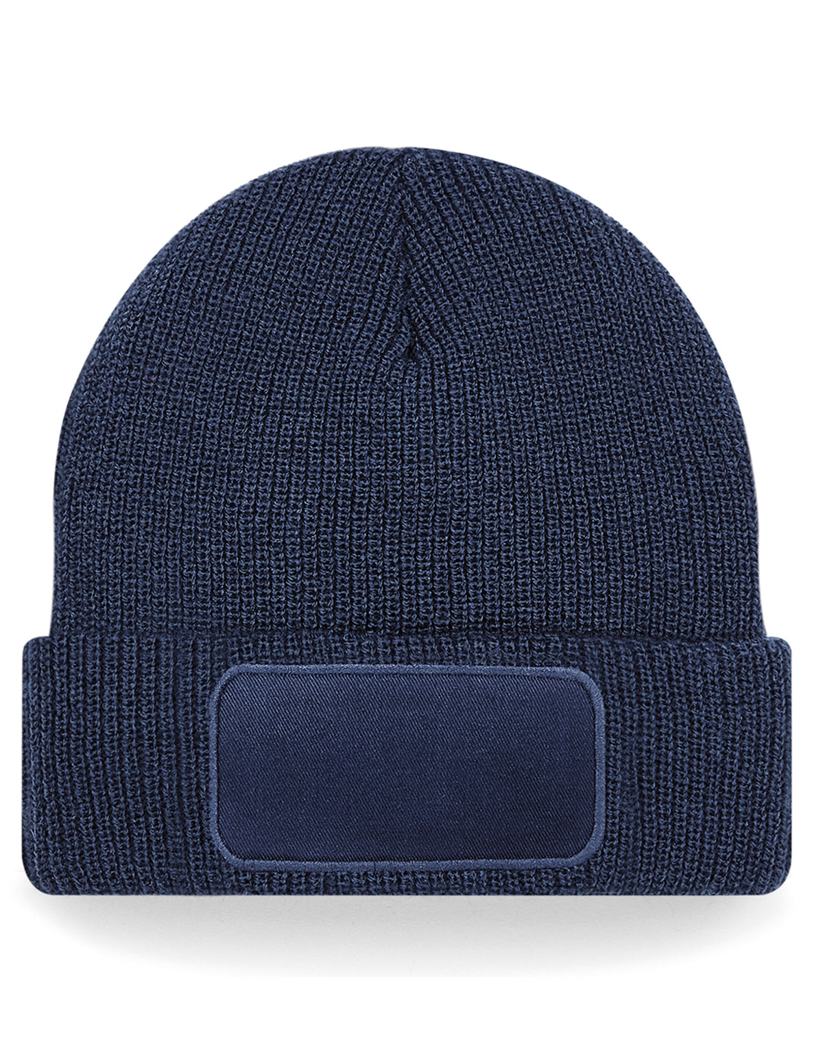 B440 Beechfield Thinsulate™ Patch Beanie - French Navy - B440