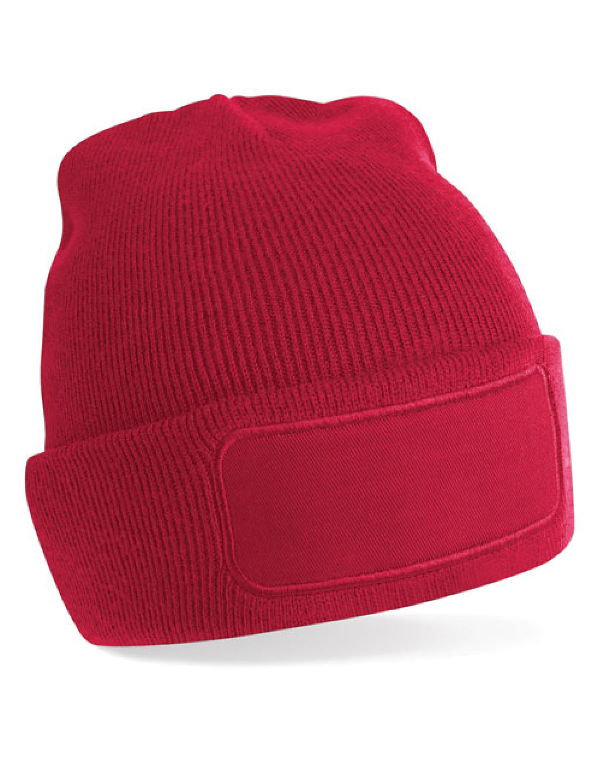 B445 Beechfield Original Patch Beanie - Classic Red - B445
