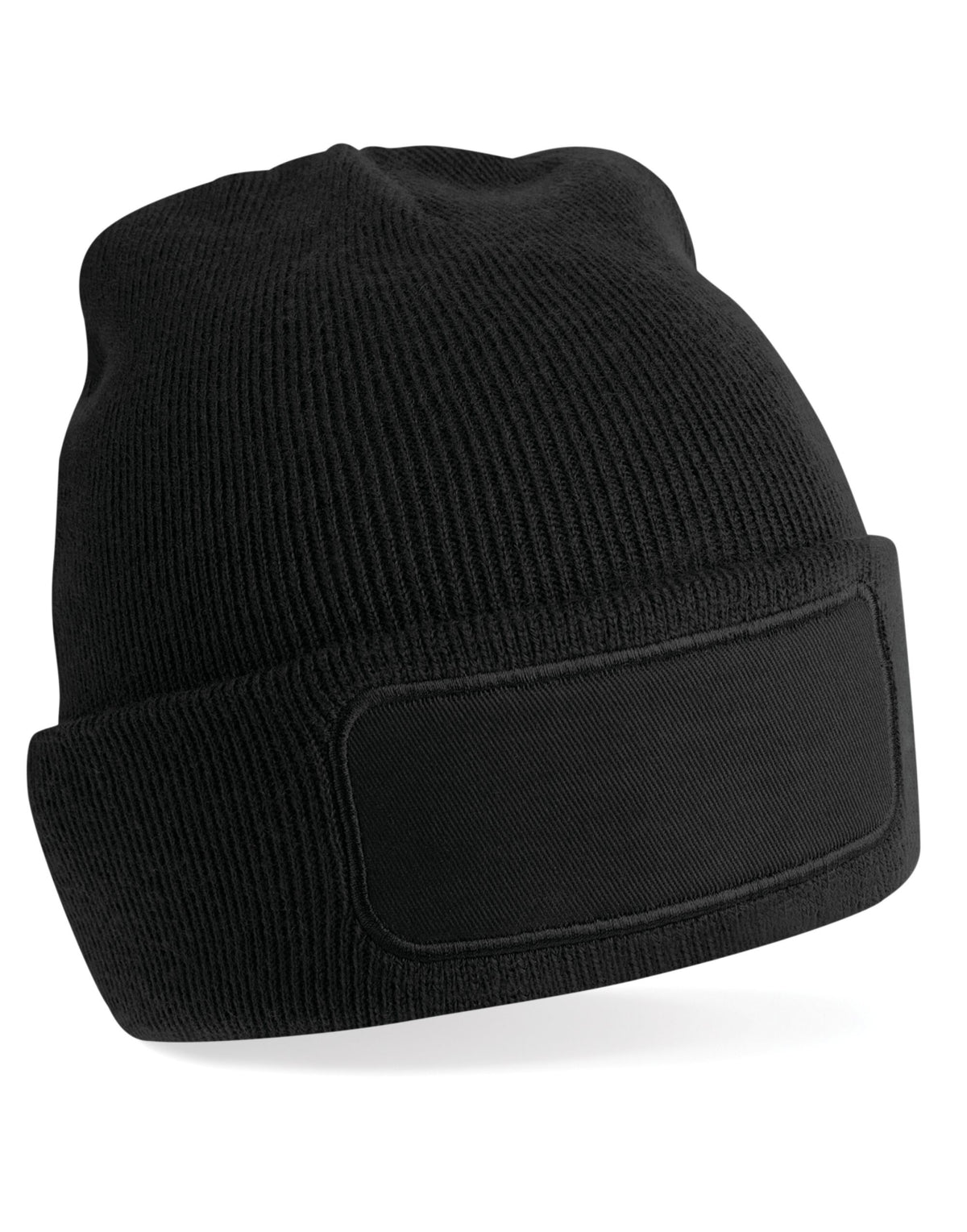 B445 Beechfield Original Patch Beanie - Black - B445