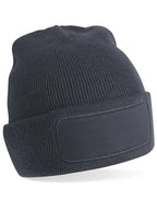 B445 Beechfield Original Patch Beanie - Graphite - B445