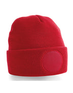 B446 Beechfield Circular Patch Beanie