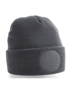 B446 Beechfield Circular Patch Beanie