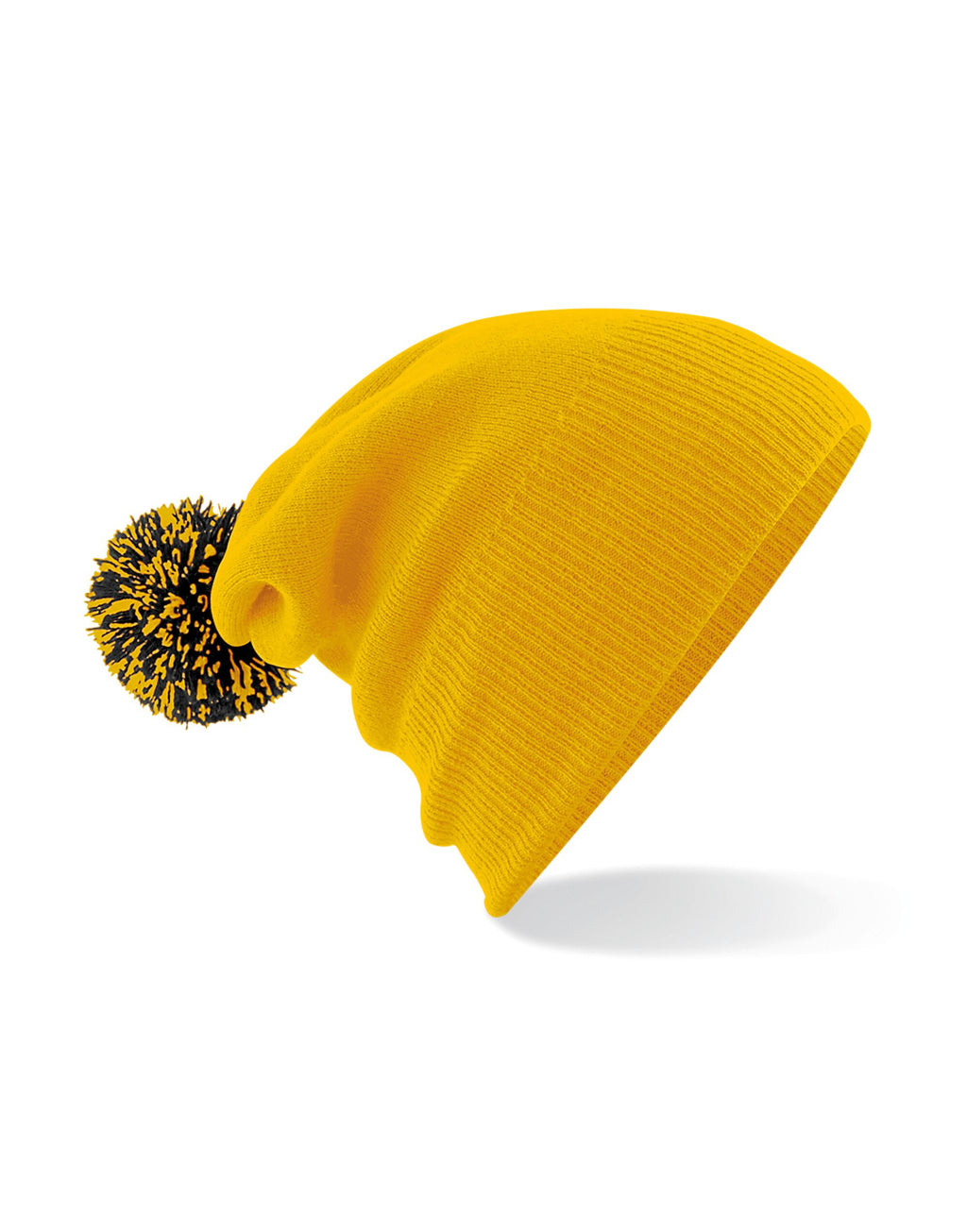 B450 Beechfield Snowstar® Beanie - Gold/Black - B450