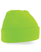 B45 Beechfield Original Cuffed Beanie - Fluorescent Green - B45