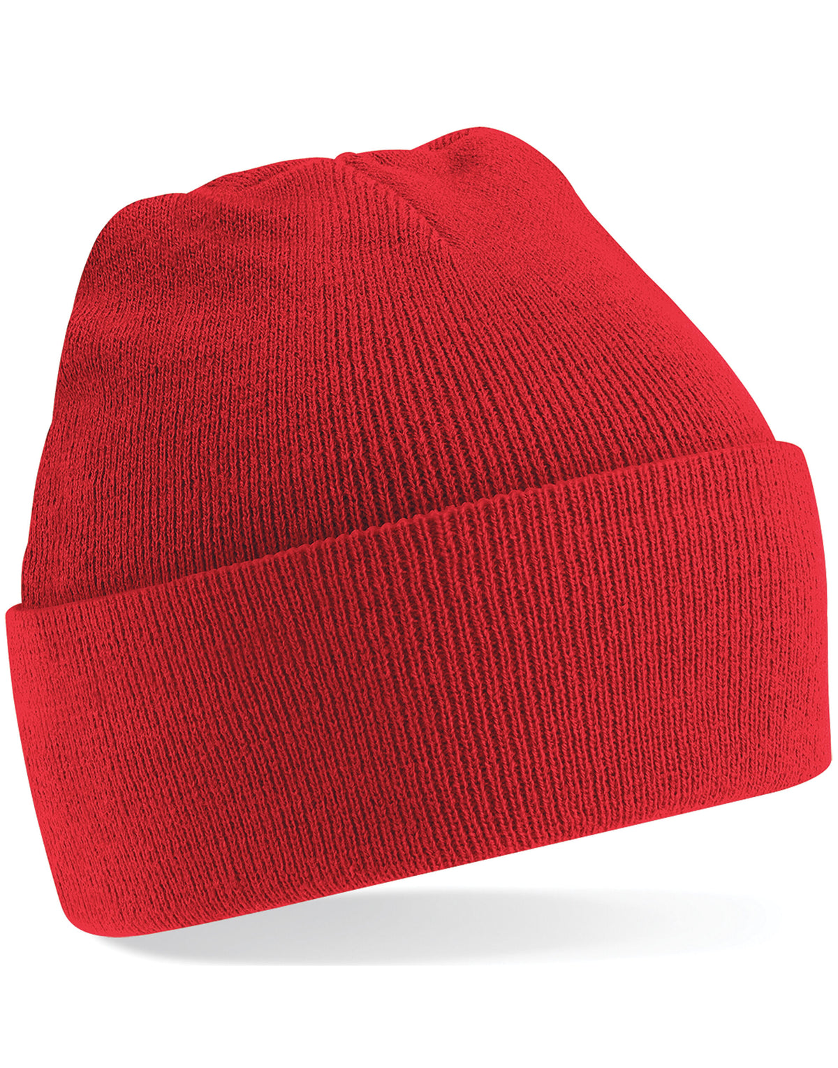 B45 Beechfield Original Cuffed Beanie - Bright Red - B45
