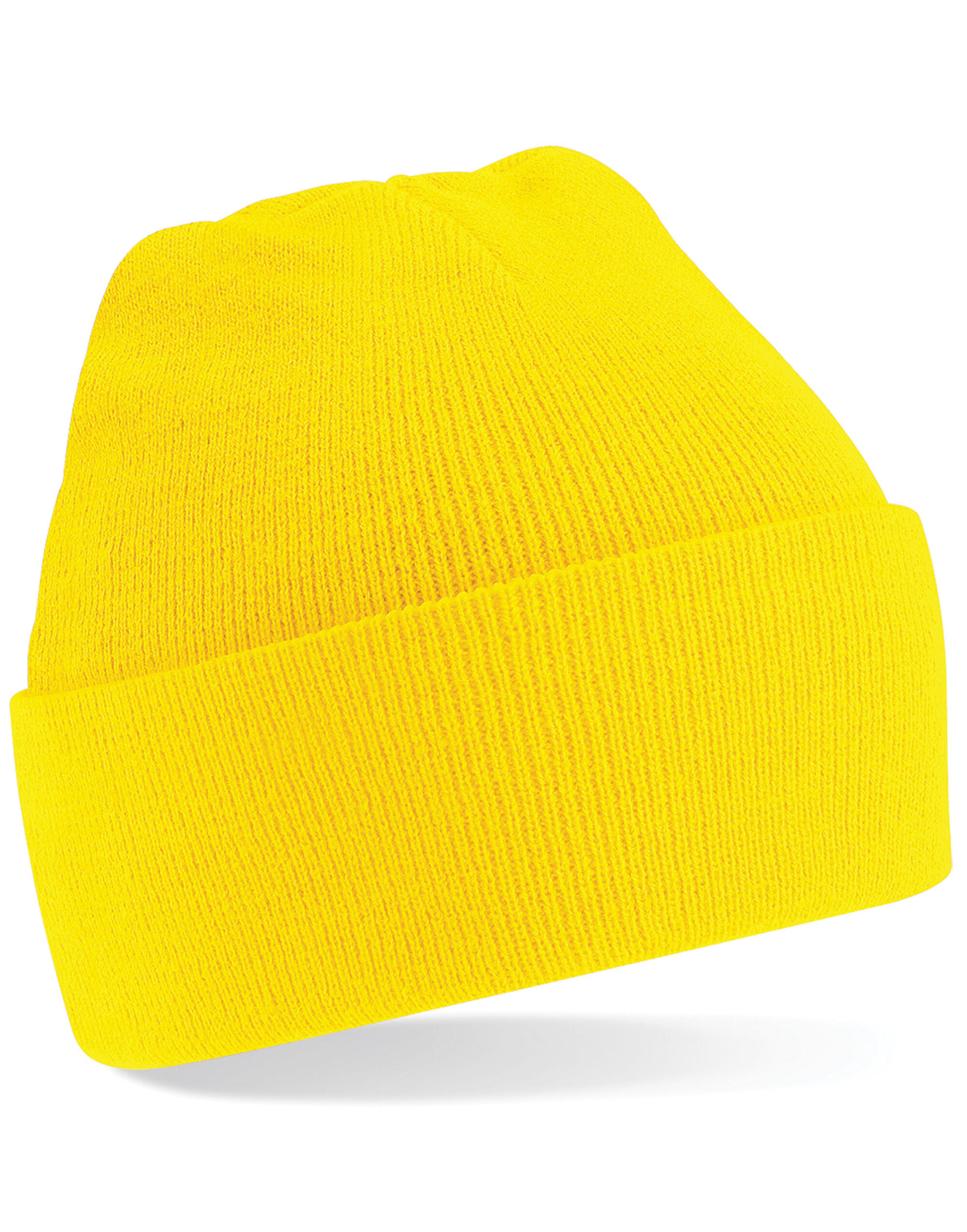 B45 Beechfield Original Cuffed Beanie - Yellow - B45