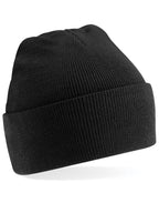 B45B Beechfield Junior Original Cuffed Beanie - Black - B45B