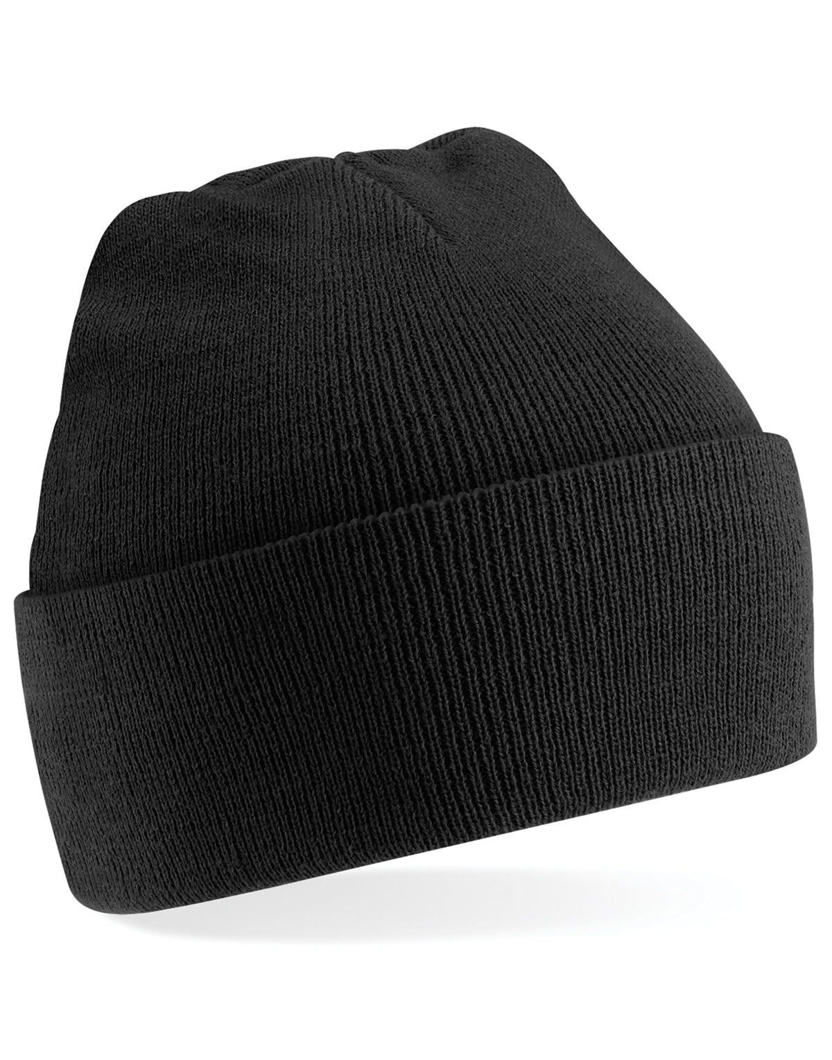 B45B Beechfield Junior Original Cuffed Beanie - Black - B45B