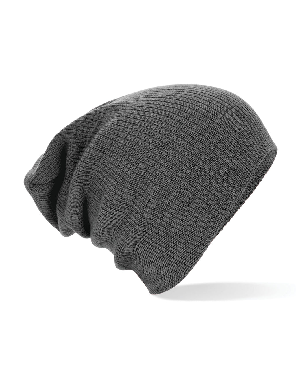 B461 Beechfield Slouch Beanie - Smoke - B461
