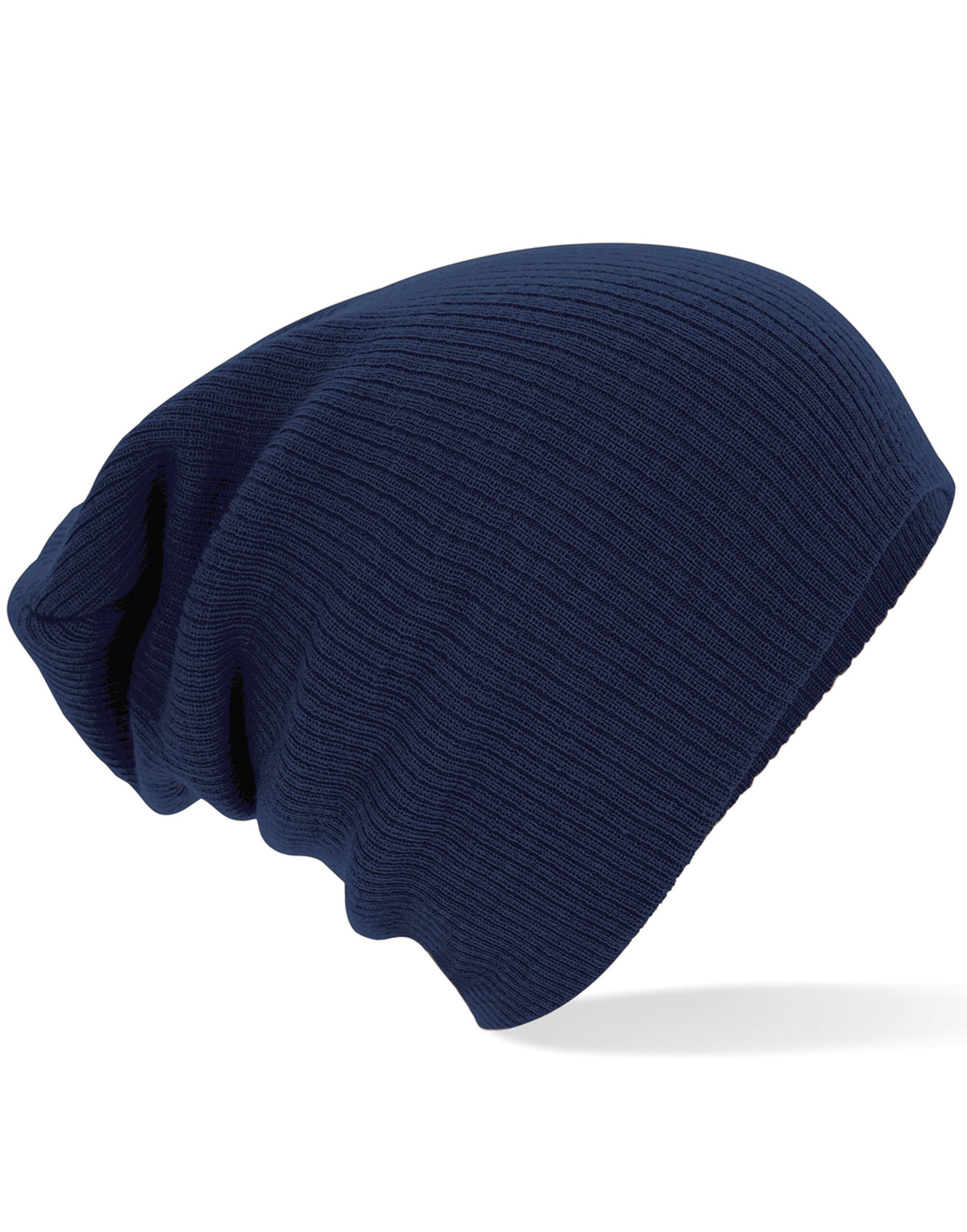 B461 Beechfield Slouch Beanie - French Navy - B461