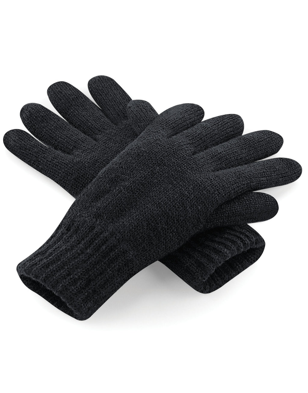 B495 Beechfield  Classic Thinsulate™ Gloves - Black - B495