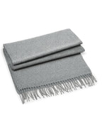 B500 Beechfield Classic Woven Scarf - Heather Grey - B500