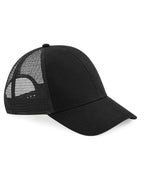 B60 Beechfield Organic Cotton Trucker - Black - B60
