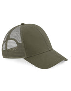 B60 Beechfield Organic Cotton Trucker - Olive - B60