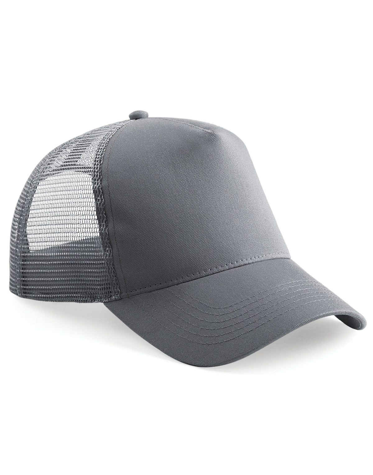 B640 Beechfield Snapback Trucker - Graphite Grey/Graphite Grey - B640