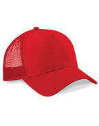 B640 Beechfield Snapback Trucker - Classic Red/Classic Red - B640