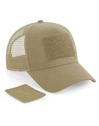 B641 Beechfield Patch Snapback Trucker - Desert Sand - B641