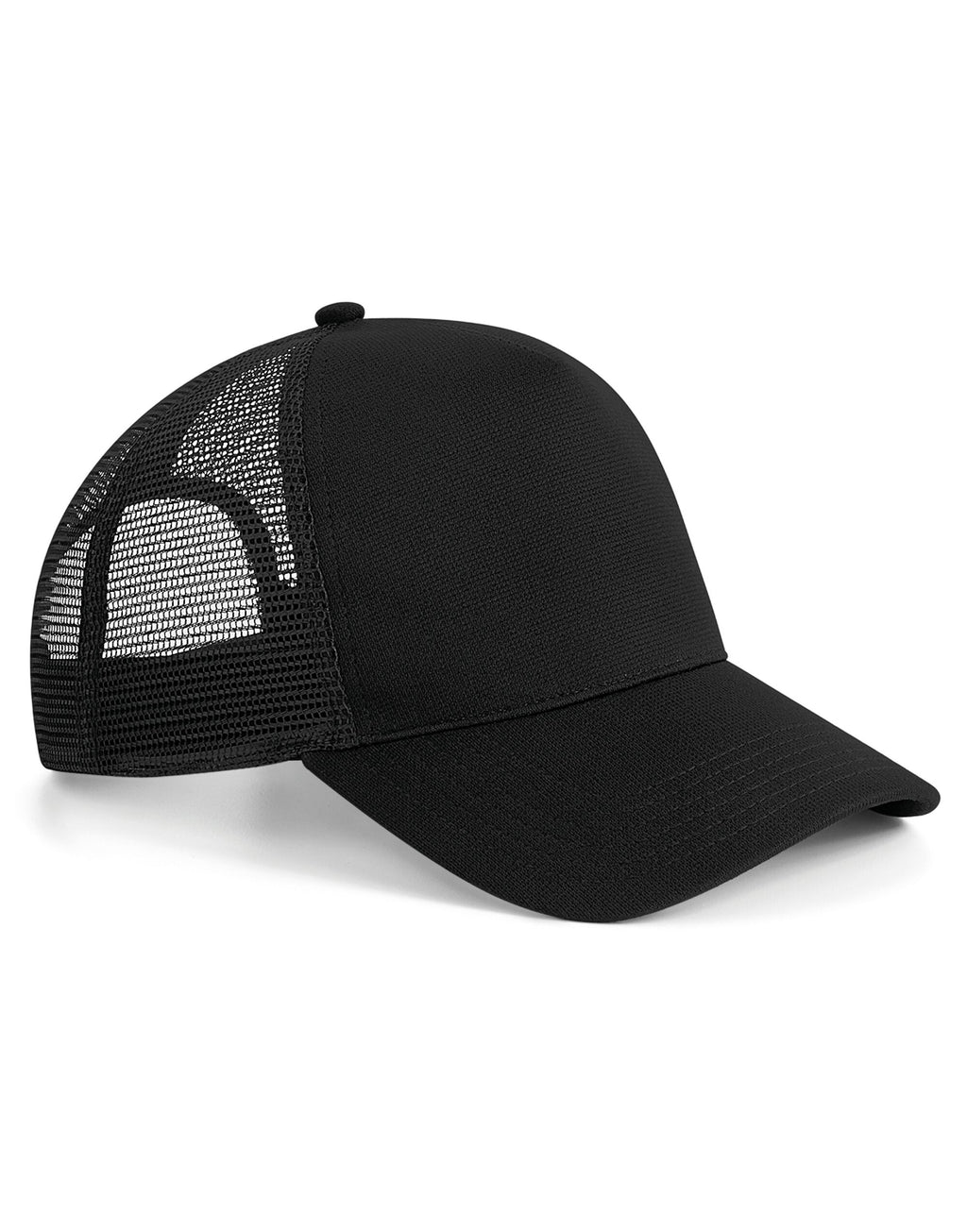 B642 Beechfield Microknit Snapback Trucker