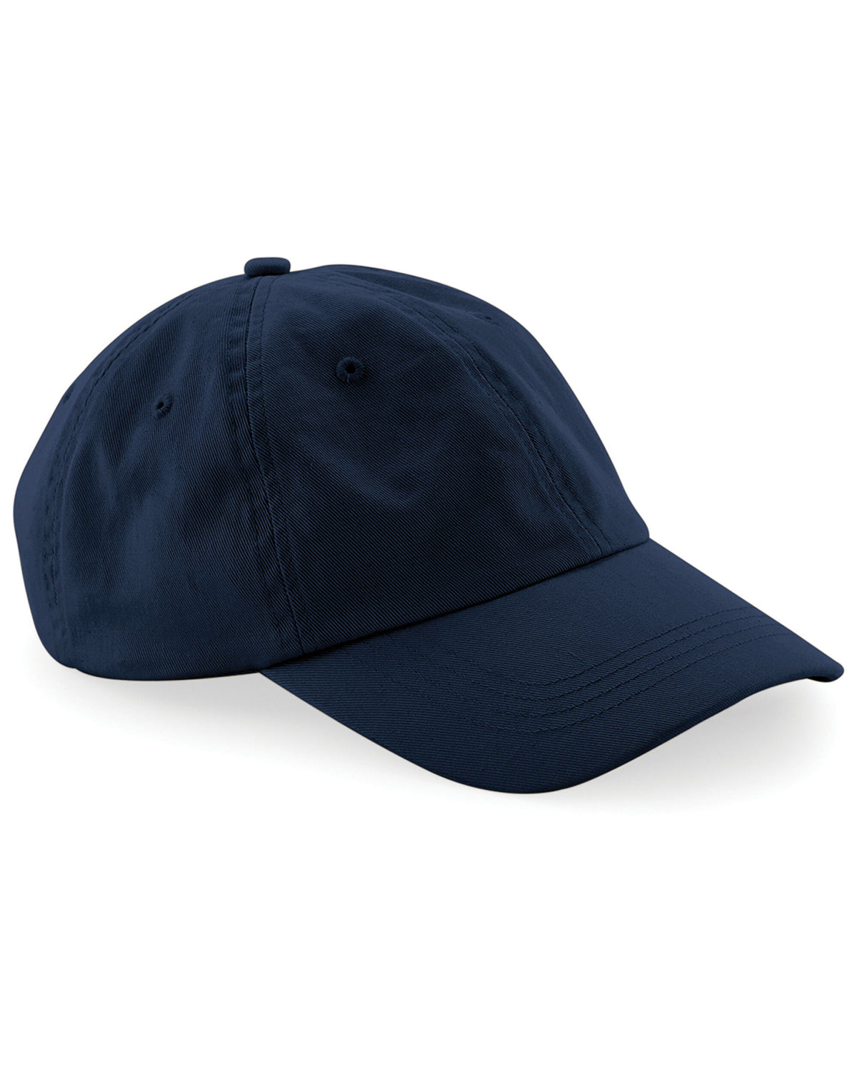 B653 Beechfield Low Profile 6 Panel Dad Cap - Navy - B653