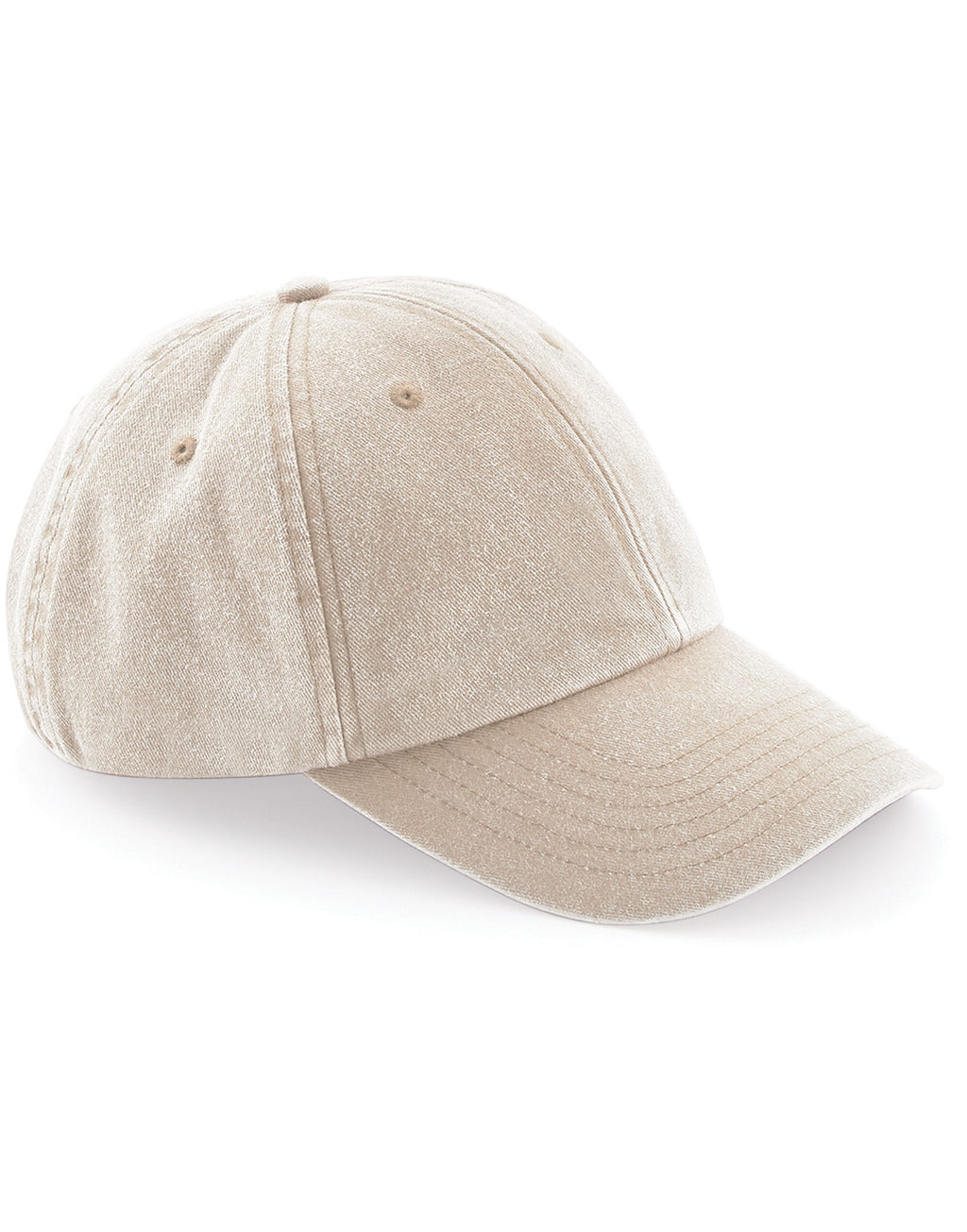 B655 Beechfield Low Profile Vintage Cap - Vintage Stone - B655