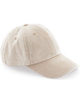 B655 Beechfield Low Profile Vintage Cap - Vintage Stone - B655