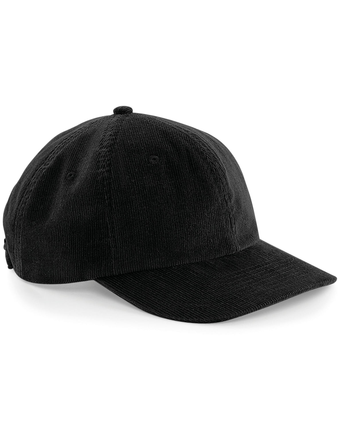 B682 Beechfield Heritage Cord Cap - Black - B682