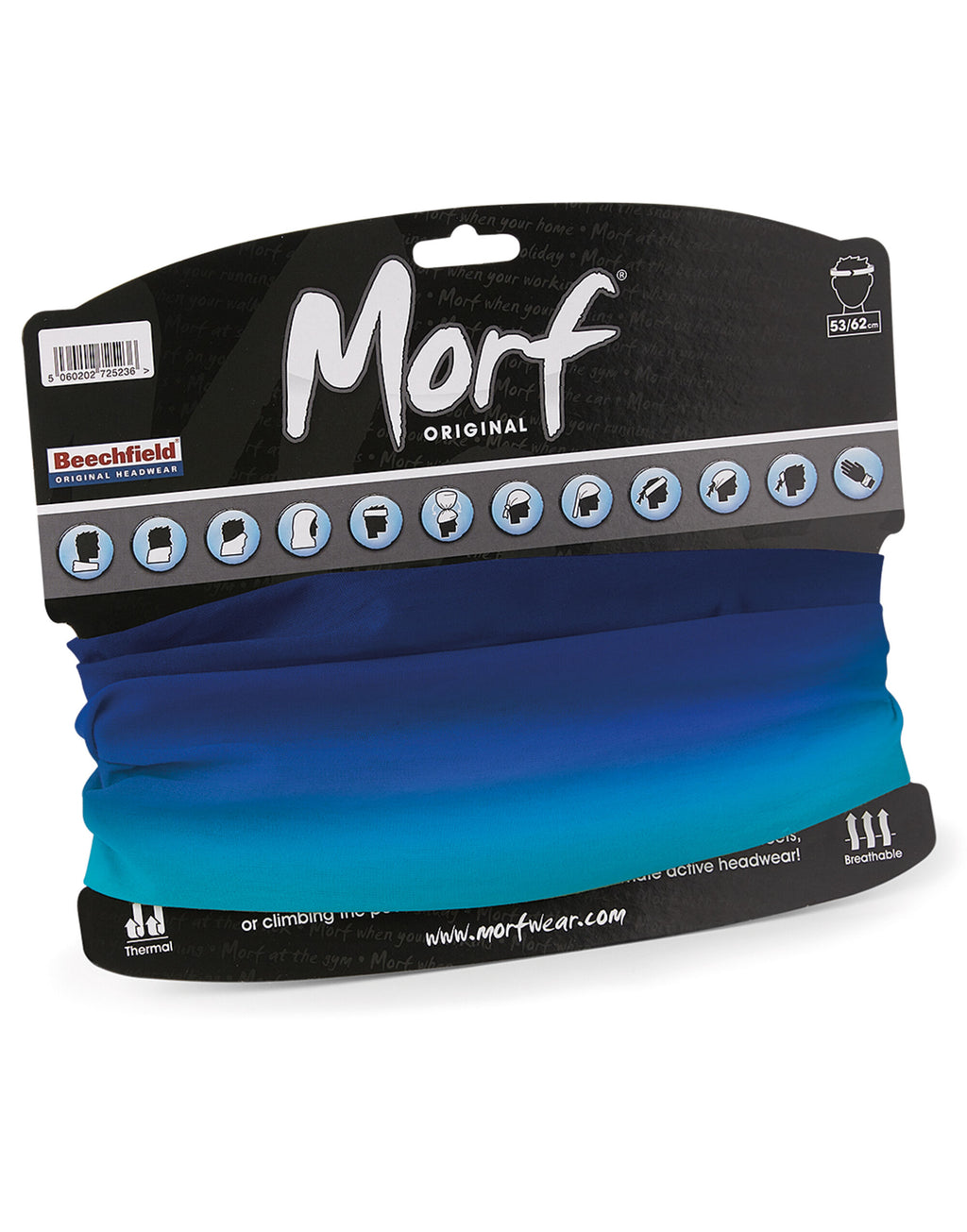 B905 Beechfield Morf® Ombré - Caribbean Blues - B905