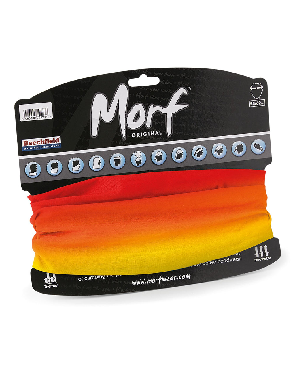 B905 Beechfield Morf® Ombré - Sunset Reds - B905