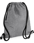 BG110 Bagbase Icon Gymsac - Grey Marl/Black - BG110