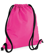 BG110 Bagbase Icon Gymsac - Fuchsia/Black - BG110