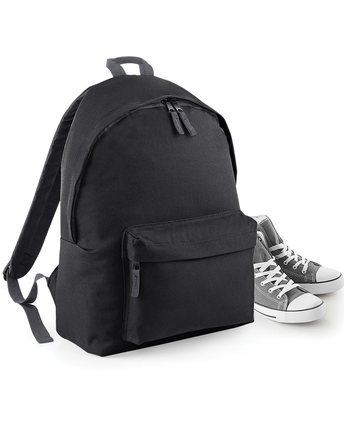 BG125L Bagbase Maxi Fashion Backpack - Black - BG125L
