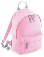 BG125S Bagbase Mini Fashion Backpack - Classic Pink/ Light Grey - BG125S