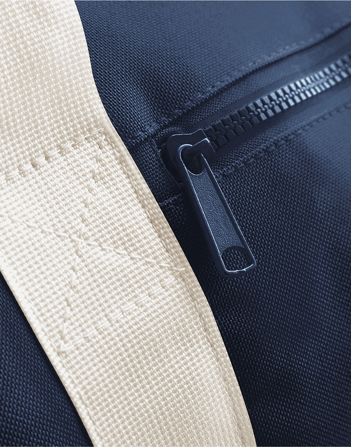 BG140 Bagbase Original Barrel Bag - French Navy/Off White - BG140