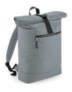 BG286 Bagbase Recycled Roll-Top Backpack - Pure Grey - BG286