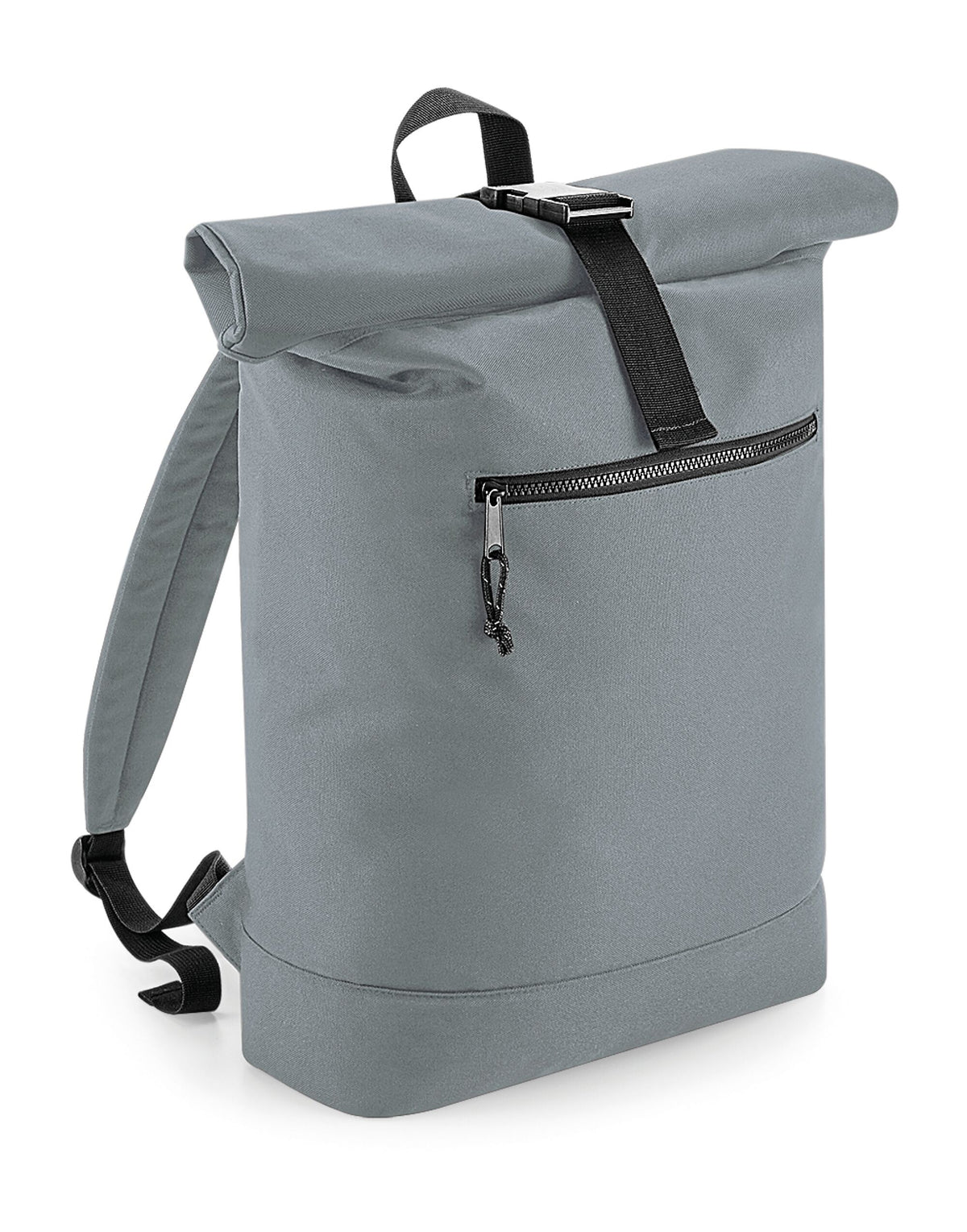 BG286 Bagbase Recycled Roll-Top Backpack - Pure Grey - BG286