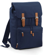 BG613 Bagbase Vintage Laptop Backpack - French Navy - BG613