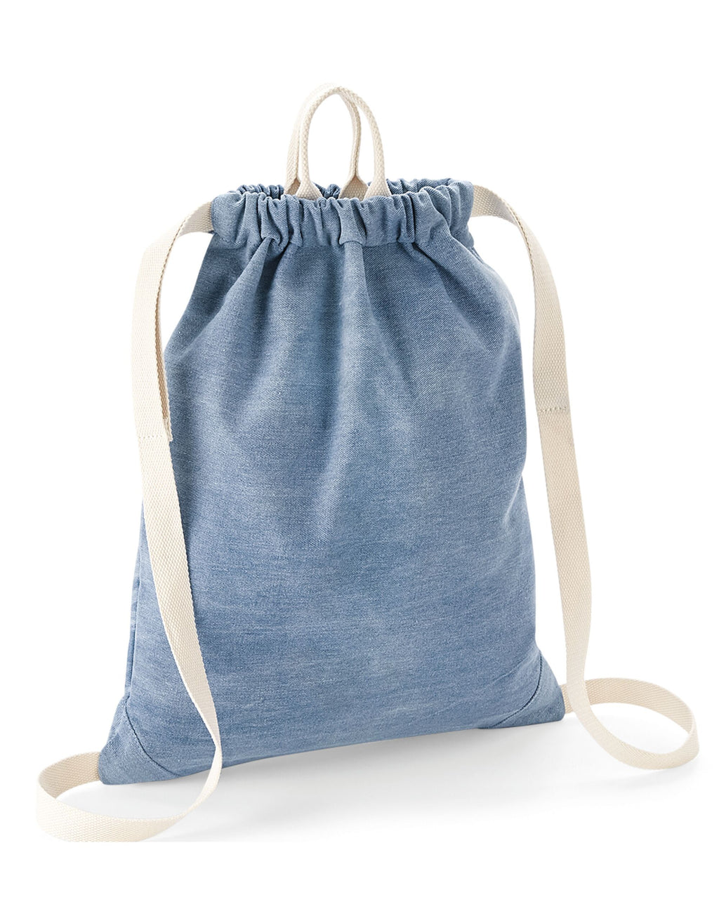 BG642 Bagbase Denim Gymsac - Light Denim - BG642