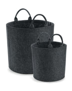 BG728 Bagbase Felt Trug - Charcoal Melange - BG728