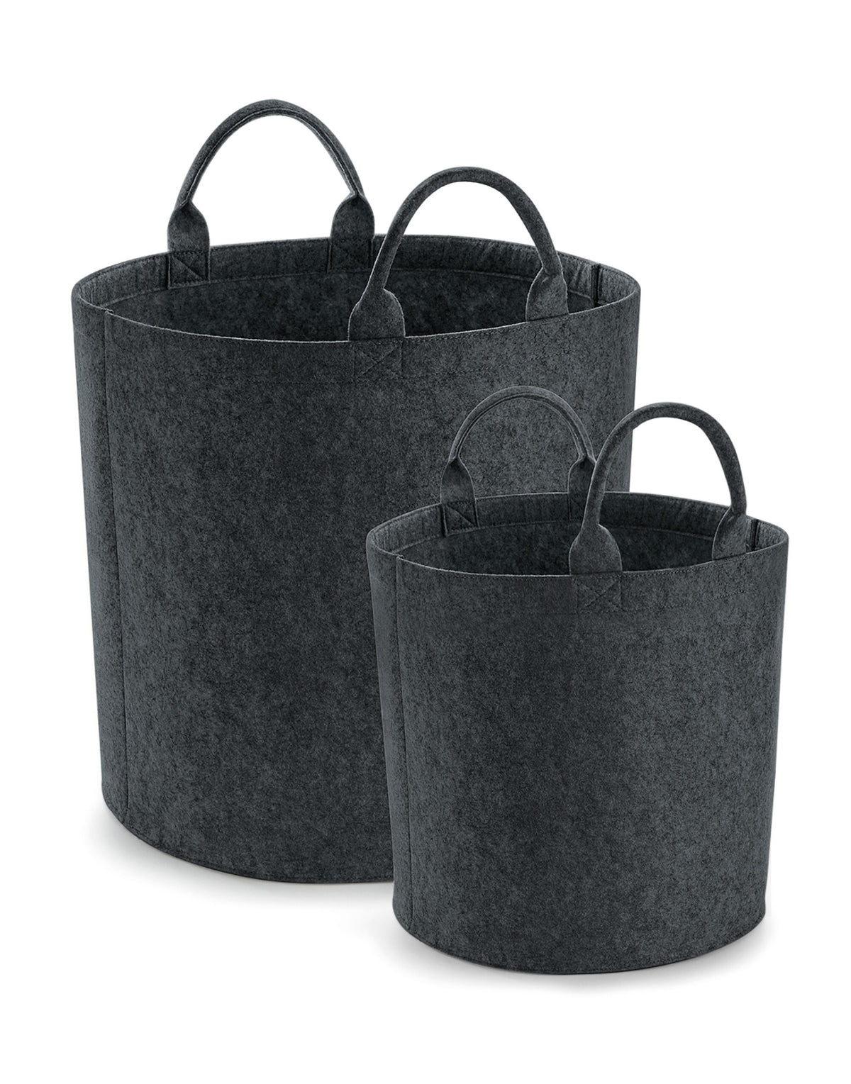 BG728 Bagbase Felt Trug - Charcoal Melange - BG728