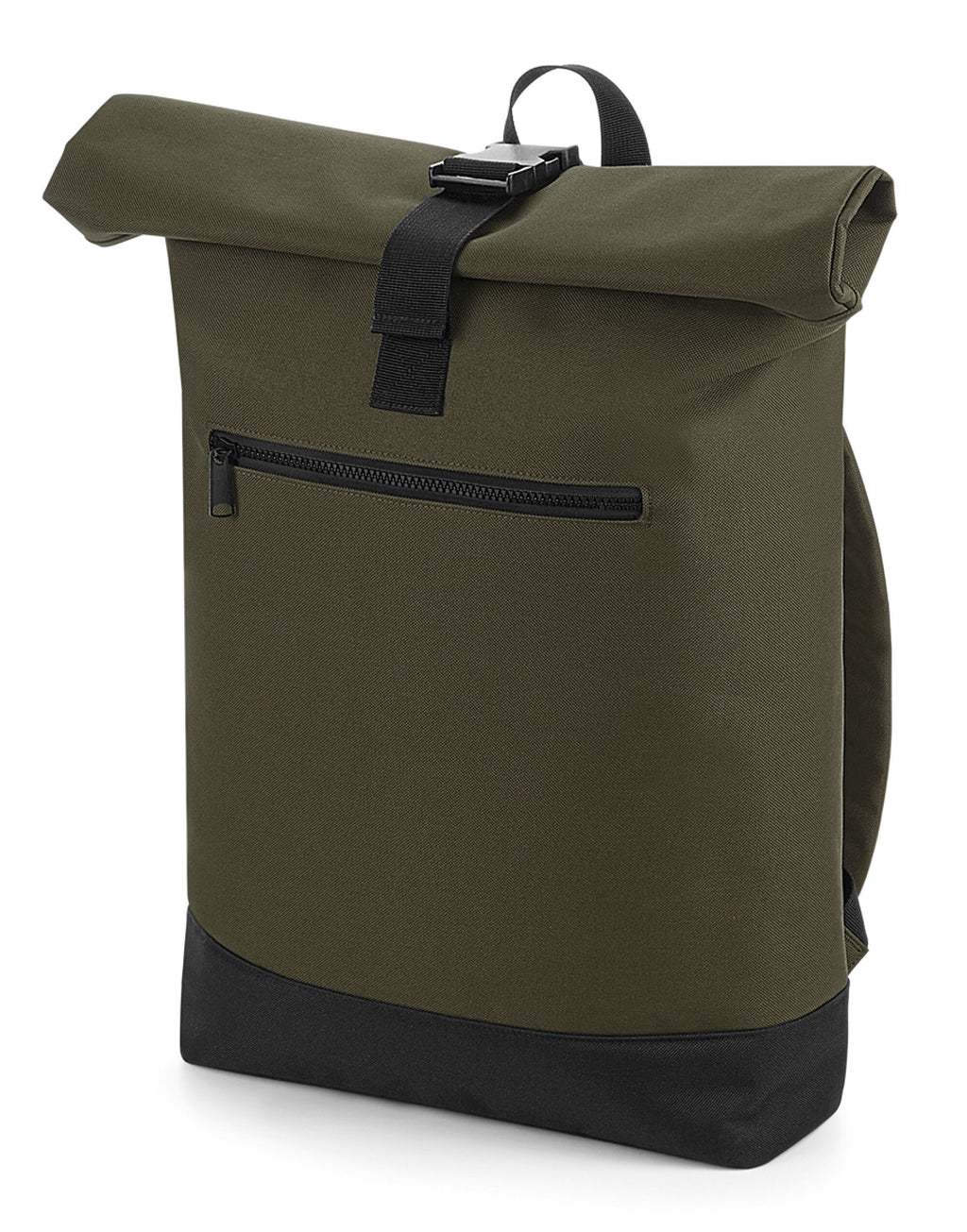 BG855 Bagbase Roll-Top Backpack - Military Green - BG855