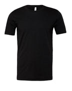 CA3001CVC Canvas Unisex Heather Jersey SS Tee - Black/Heather - CA3001CVC