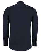 Kustom Kit Mens LS Tailored Poplin Shirt
