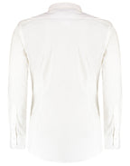Kustom Kit Mens LS Stretch Oxford Shirt