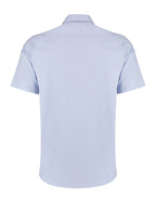 Kustom Kit Mens SS Tailored Oxford Shirt