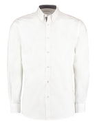 Kustom Kit Mens LS Contrast BDC Shirt
