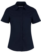 Kustom Kit Lady SS Tailored Poplin Shirt