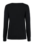 Kustom Kit Ladies V-Neck Cardigan